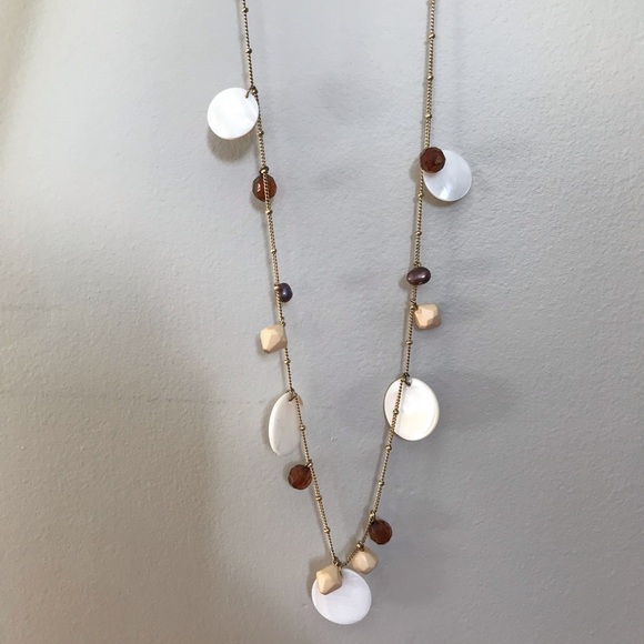 Bobbles and Shells Necklace - Picture 3 of 10